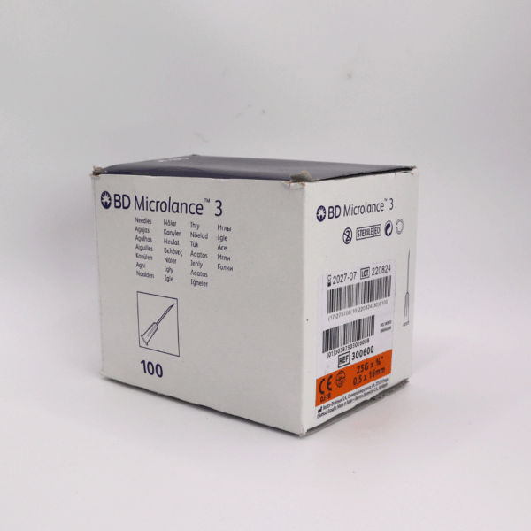 BD Microlance 3 Needles Orange 25g x 5/8